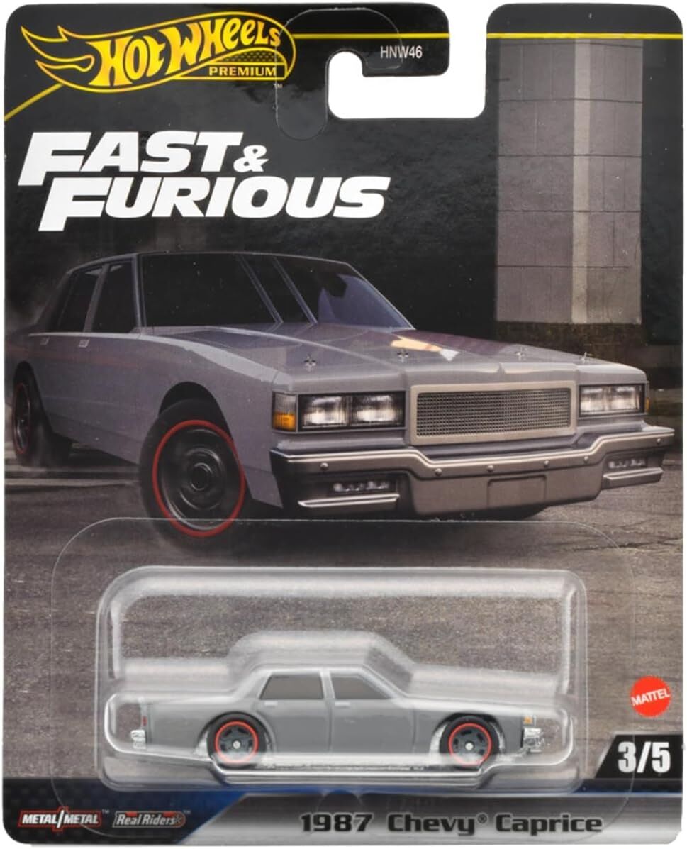 Hot Wheels Fast & Furious Premium Arabalar 1987 Chevy Caprice HRT98