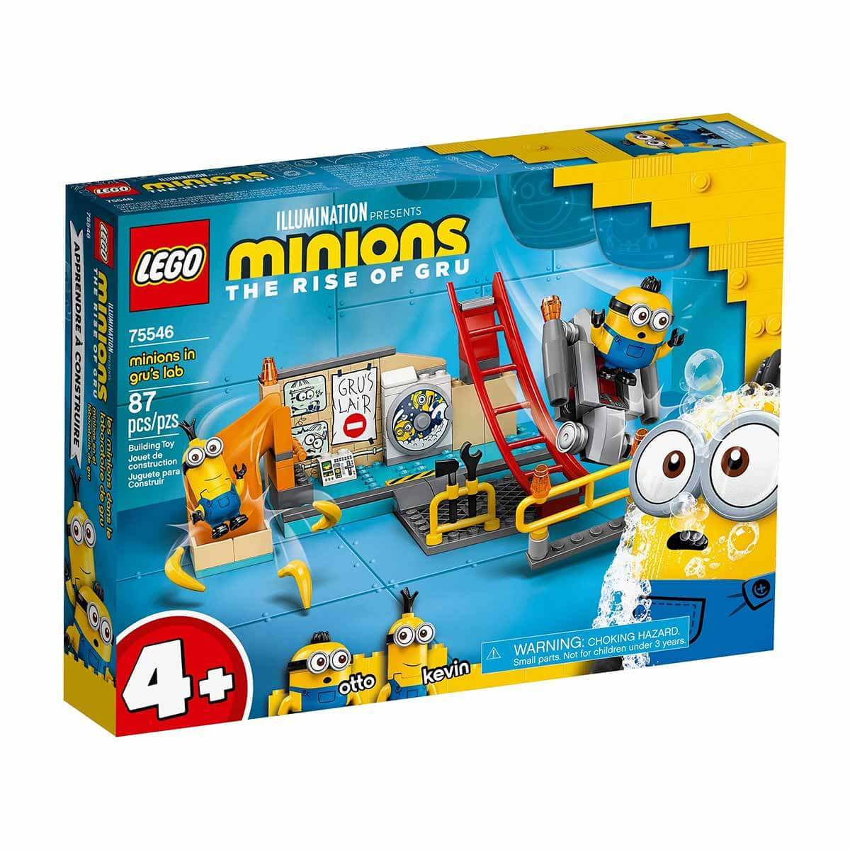 LEGO Minions Minyonlar Gru'nun Laboratuvarında 75546