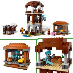 LEGO Minecraft Yağmacı Karakolu ve Çapulcu 21278