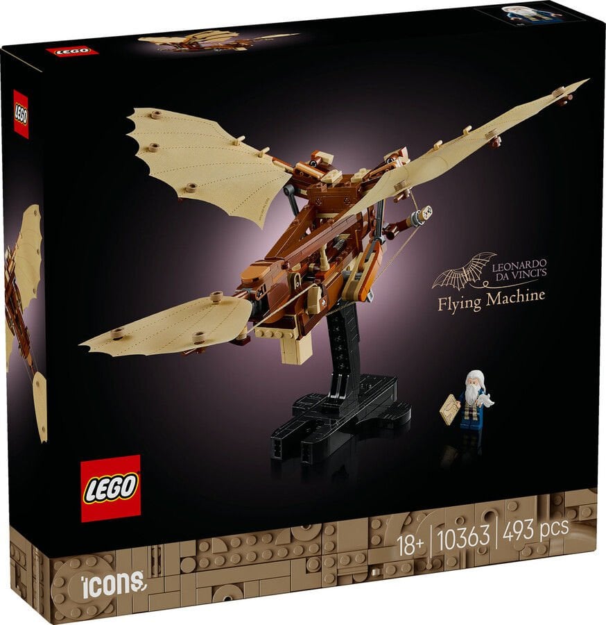 LEGO Icons Leonardo da Vinci'nin Uçan Makinesi 10363