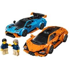 LEGO Speed Champions Lamborghini Revuelto ve Huracán STO 77238