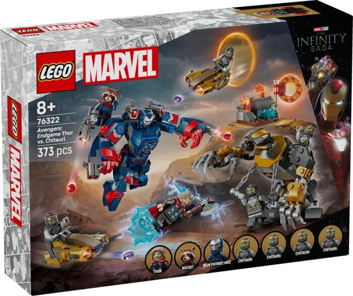 LEGO  Marvel Avengers  Endgame Thor, Chitauri'ye Karşı 76322