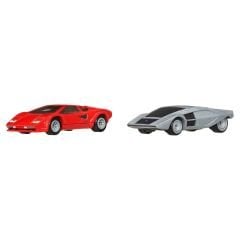 Hot Wheels Premium Car Culture 2'li Lamborghını Countach LP5000 Qv & Lancıa Stratos Zero HBL96