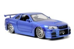 Jada Brian´s Nissan Skyline GT-R (R34) Fast and Furious blue 1:24 253203045/97173