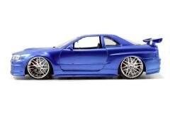 Jada Brian´s Nissan Skyline GT-R (R34) Fast and Furious blue 1:24 253203045/97173