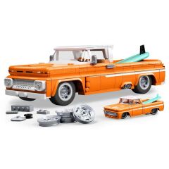 Hot Wheels Elite Serisi Custom '62 Chevy Pickup Araba 858 Parça Yapım Seti JFT20