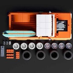 Hot Wheels Elite Serisi Custom '62 Chevy Pickup Araba 858 Parça Yapım Seti JFT20