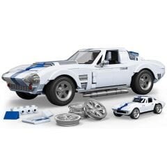 Hot Wheels Elite Serisi Corvette Grand Sport Araba 918 Parça Yapım Seti JGR31