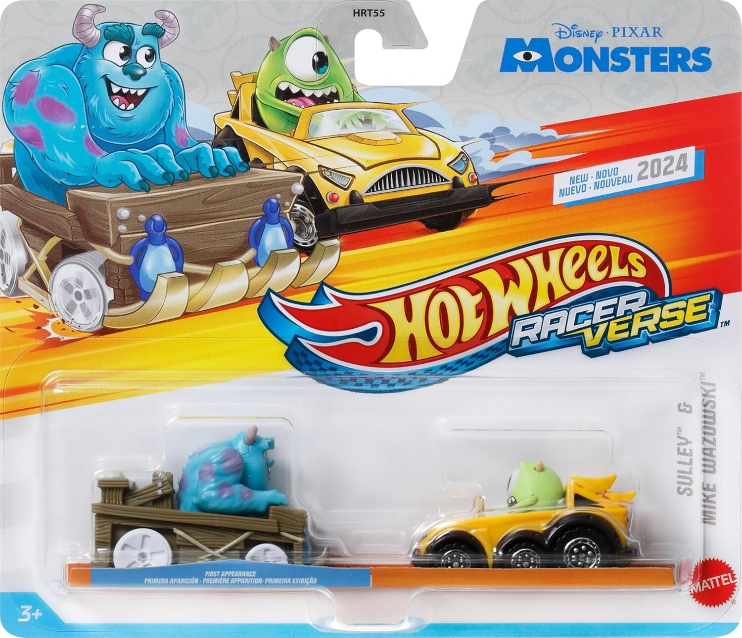 Hot Wheels Raceverse 2li Paket Sulley ve Mike Wazowski HRT93
