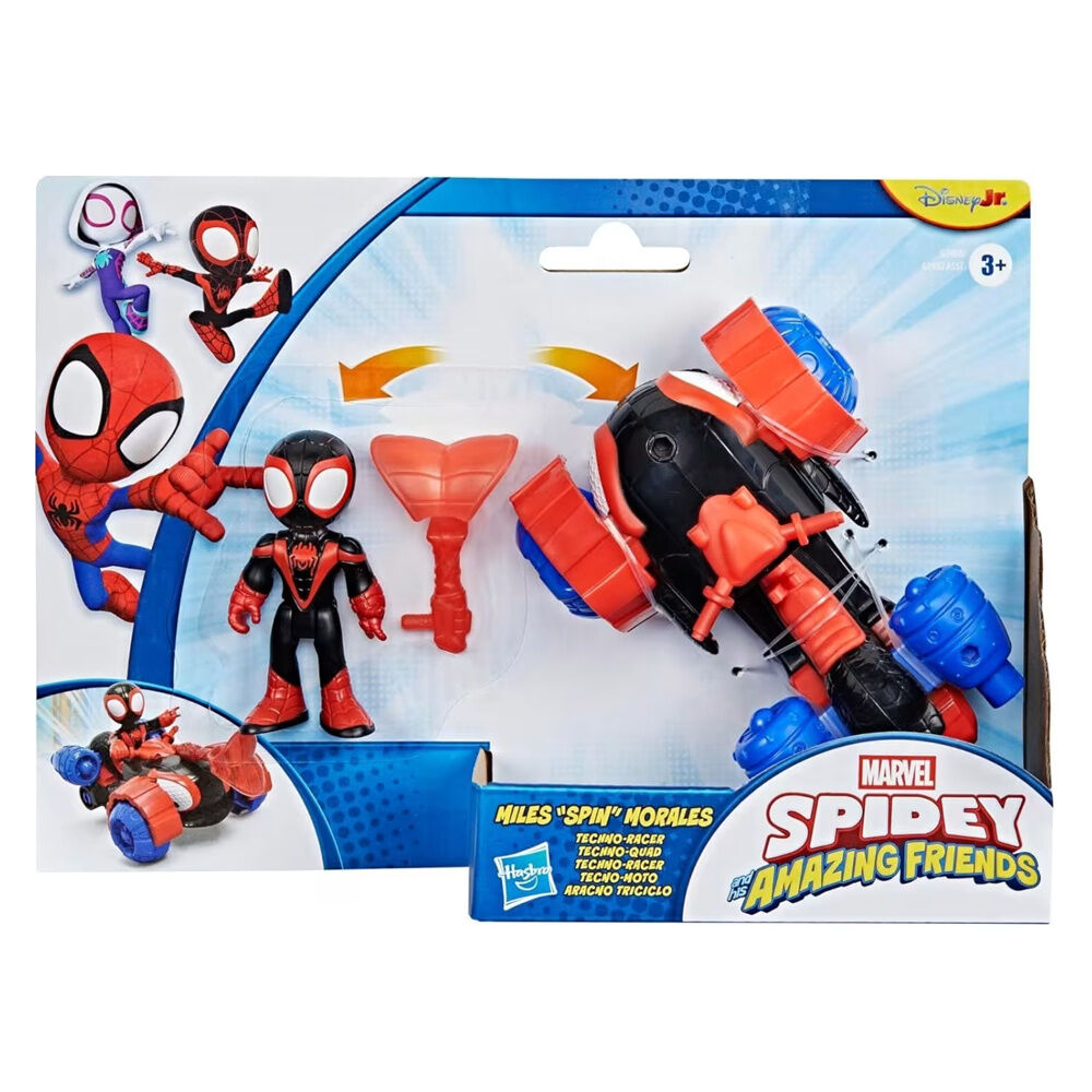 Spidey ve Muhteşem Arkadaşları SAF Spidey Ağ Tırmanıcı Araç Aksiyon Figürü G2460