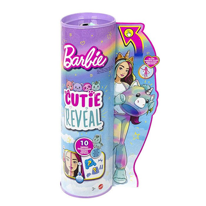 Barbie Cutie Reveal S2 Gökkuşağı Unicorn HJL58