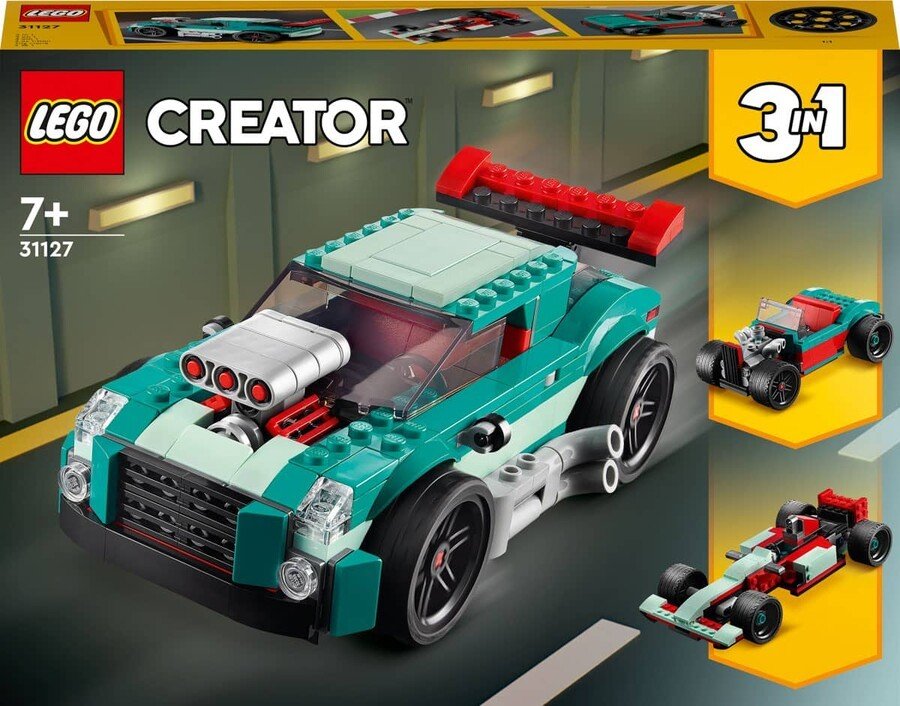 LEGO CREATOR 3’ü 1 Arada Sokak Yarışçısı 31127