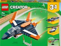 LEGO CREATOR  3’ü 1 Arada Süpersonik Jet 31126
