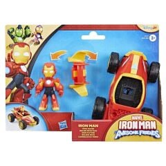 MARVEL IRONMAN AWESOME FRİENDS FİGÜR ve ARAÇ SETİ G1471
