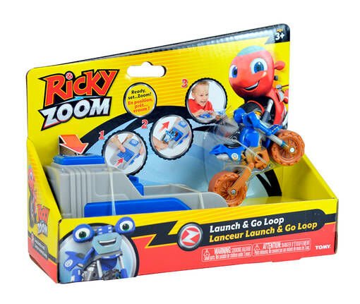 Ricky Zoom Bas Ve Fırlat Seti T20040