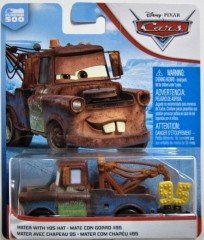Cars Tekli Karakter Araçlar - Mater with #95 Hat DXV29-FLL68
