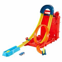 Hot Wheels Track Builder Benzin Bidonu Akrobasi Seti HDX78