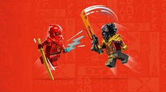 LEGO NINJAGO Kai ve Ras'ın Araba ve Motosiklet Savaşı 71789