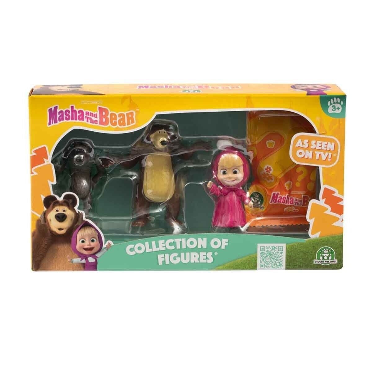 MASHA &KOCA AYI FİGÜR SETİ 4'LÜ