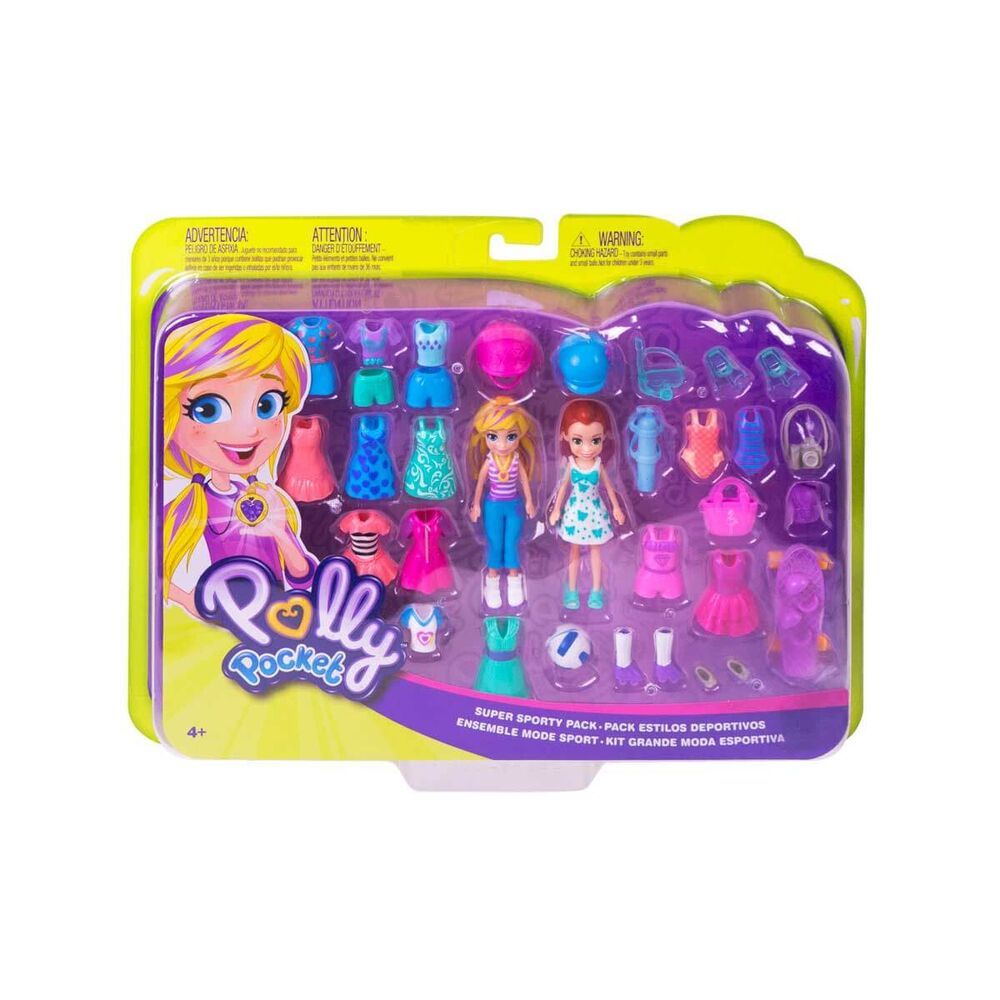 Polly Pocket Büyük Moda Seti Super Sporty GDM18