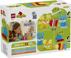 LEGO DUPLO İlk 3'ü 1 Arada Yaratıcı Sevimli Hayvanlar 10477