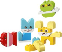 LEGO DUPLO İlk 3'ü 1 Arada Yaratıcı Sevimli Hayvanlar 10477