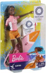 Barbie Olimpiyat Bebekleri Tokyo 2020 Sörf GJL76