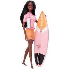 Barbie Olimpiyat Bebekleri Tokyo 2020 Sörf GJL76