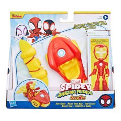 Spidey and His Amazing Friends Araç ve Figür Iron Man F6776-F7458
