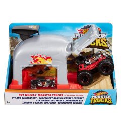 HOT WHEELS MONSTER TRUCKS FIRLATICILI OYUN SETİ GKY02