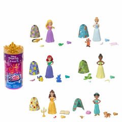 Disney Prenses Color Reveal Renk Değiştiren Ana Karakter Bebekler 1.Seri HMB69