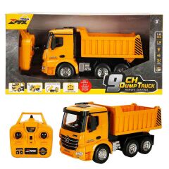 Sunman Uzaktan Kumandalı Sesli ve Işıklı Damperli Kamyon 1/18