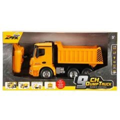 Sunman Uzaktan Kumandalı Sesli ve Işıklı Damperli Kamyon 1/18