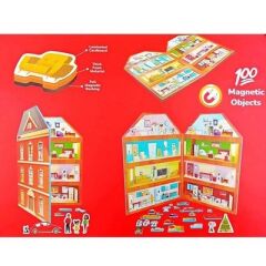 Başel Magnetic House Set 70 Parça