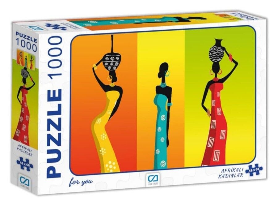 CA GAMES AFRİKALI KADINLAR PUZZLE 1000 PARÇA