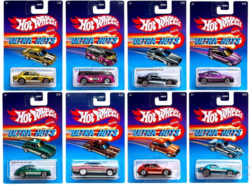 Hot Wheels Ultra Hots HDG52 8'li