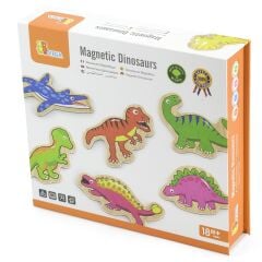 VİGA TOYS AHŞAP MAGNETİC DİNAZORLAR 20 PARÇA