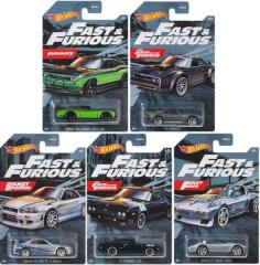 Hot Wheels Fast & Furious Arabalar GYN28 5'li Set