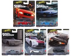 Hot Wheels 1:64 Hızlı ve Öfkeli Premium HNW46  5'Li Set