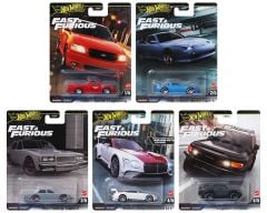 Hot Wheels 1:64 Hızlı ve Öfkeli Premium HNW46  5'Li Set
