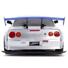 Sunman Oyuncak  Fast & Furious Brian’s Nissan Skyline GT-R (R34) USB Şarjlı Uzaktan Kumandalı Drift Araba