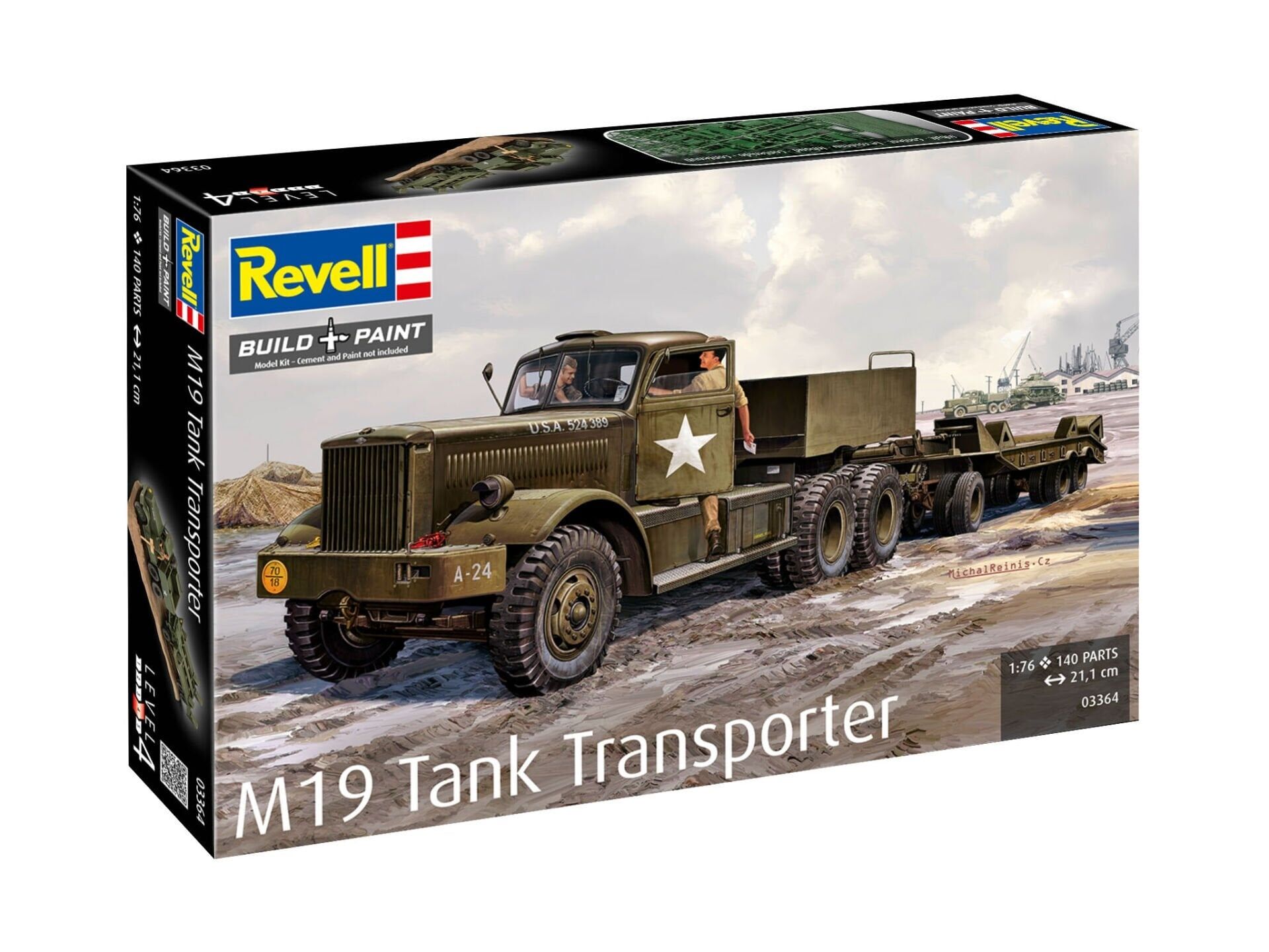 Revell M19 Tank Transporter Model Kit