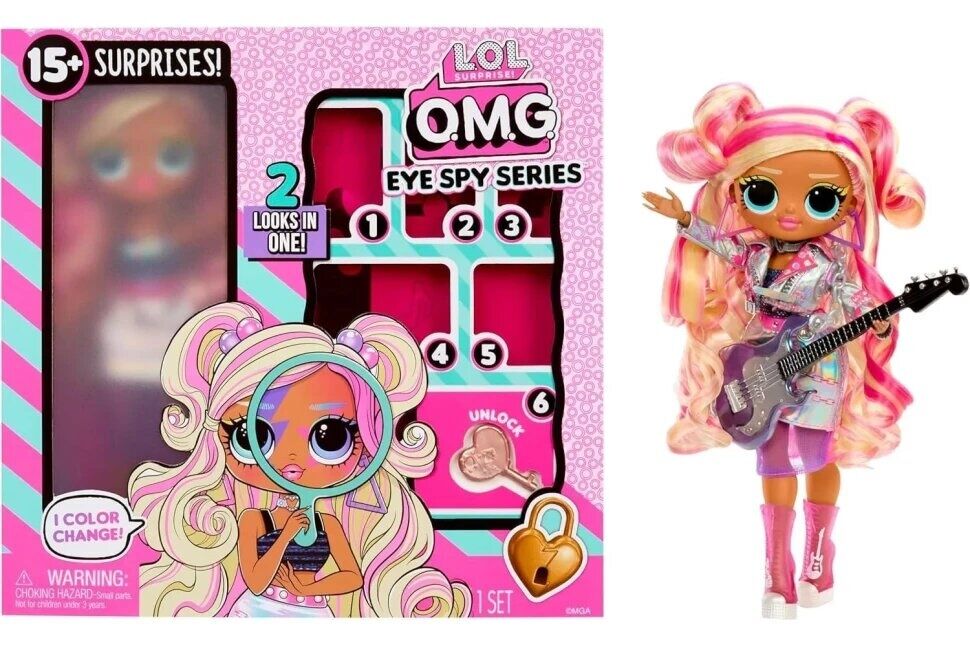 L.O.L Surprise OMG Eye Spy Serisi Peri Bebeği Jordan Boltz