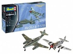 REVELL COMBAT SET MESSERSCHMİTT BF109G-10 SPİTFİRE