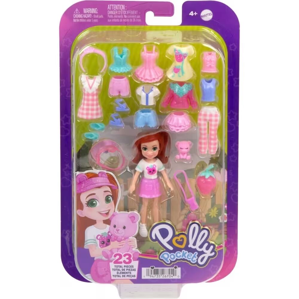 Polly Pocket Farklı Kombin Eğlencesi Oyun Setleri JCB22