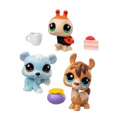 Littlest Pet Shop Minişler 3lü Figür Seti S4