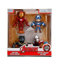 Marvel Avengers 4 Pack 2.5'' Metal Figür