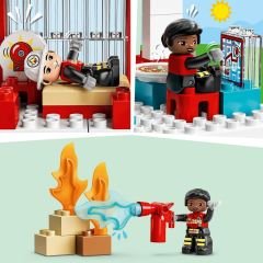 LEGO DUPLO Kurtarma İtfaiye Merkezi ve Helikopter 10970
