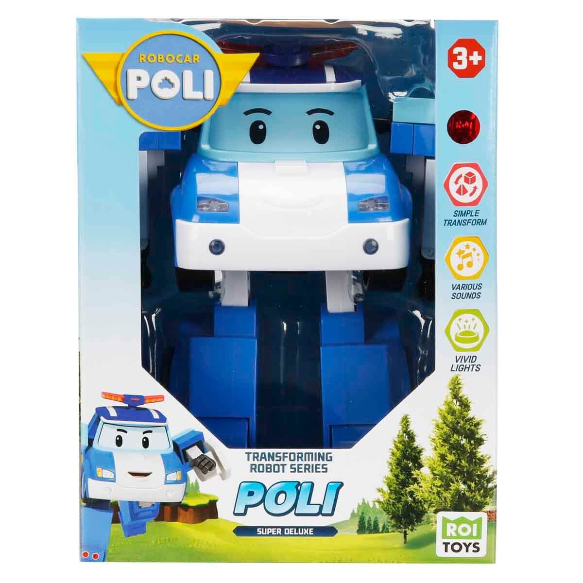 ROBOCAR POLİ BÜYÜK TRANSFORMİNG ROBOT POLİ SESLİ IŞIKLI