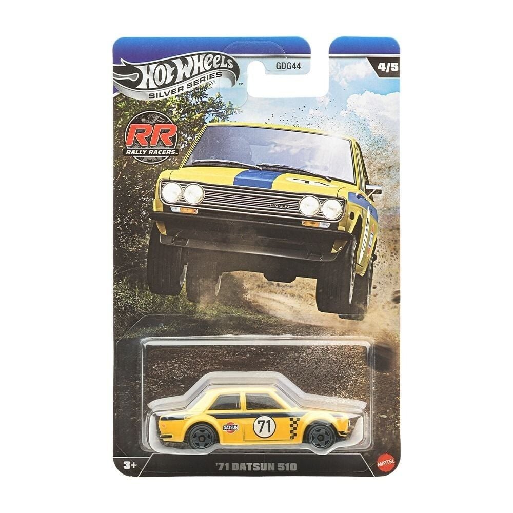 Hot Wheels Silver Series RR Rally Racers ’71 Datsun 510 JKX64